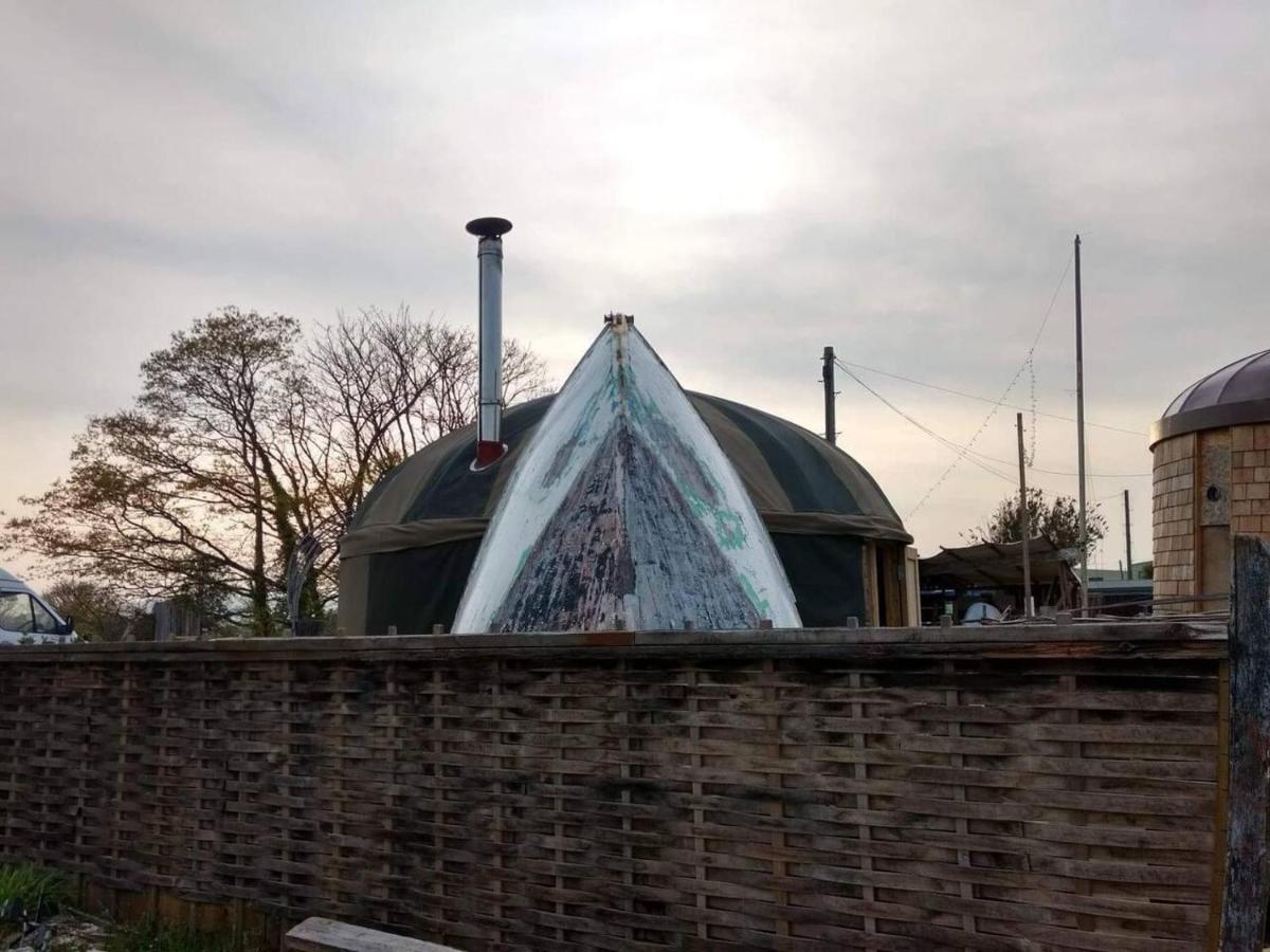 Bembridge Harbour Yurt - Log Burner - Wifi Villa Dış mekan fotoğraf